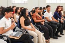 O reitor Clay Anderson Nunes Chagas, visitou o campus XVlll de Cametá e reuniu com servidores e alunos, na sexta-feira, 18. Foto: Sidney Oliveira/Ascom Uepa.