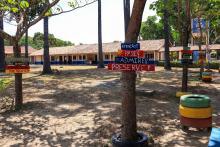 O reitor Clay Anderson Nunes Chagas, visitou o campus XVlll de Cametá e reuniu com servidores e alunos, na sexta-feira, 18. Foto: Sidney Oliveira/Ascom Uepa.