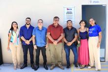 O reitor Clay Anderson Nunes Chagas, inaugurou duas salas no campus de São Miguel do Guamá: Sala multidisciplinar de ensino, pesquisa e exteção - Guilherme Antônio da Costa e a sala de  diretório acadêmico, no dia 4 de outubro. Além da inauguração, Clay Chagas visitou as as  demais dependências e apresentou a nova coordenadora de São Miguel do Guamá, Sara Sulima. Foto: Sidney Oliveira/Ascom Uepa.