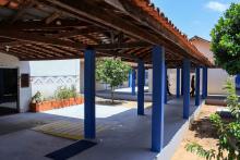 O reitor Clay Anderson Nunes Chagas, inaugurou duas salas no campus de São Miguel do Guamá: Sala multidisciplinar de ensino, pesquisa e exteção - Guilherme Antônio da Costa e a sala de  diretório acadêmico, no dia 4 de outubro. Além da inauguração, Clay Chagas visitou as as  demais dependências e apresentou a nova coordenadora de São Miguel do Guamá, Sara Sulima. Foto: Sidney Oliveira/Ascom Uepa.