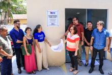 O reitor Clay Anderson Nunes Chagas, inaugurou duas salas no campus de São Miguel do Guamá: Sala multidisciplinar de ensino, pesquisa e exteção - Guilherme Antônio da Costa e a sala de  diretório acadêmico, no dia 4 de outubro. Além da inauguração, Clay Chagas visitou as as  demais dependências e apresentou a nova coordenadora de São Miguel do Guamá, Sara Sulima. Foto: Sidney Oliveira/Ascom Uepa.