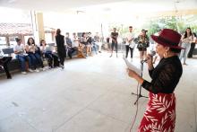 Sarau Pará Leitura - O que é amor? | Foto: Sidney Oliveira/Ascom Uepa