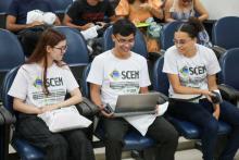 O Seminário de Cognição de Educação Matemática, iniciou na manhã desta terça-feira,24, no auditório Paulo Frente de CCSE. Foto : Sidney Oliveira/Ascom Uepa.