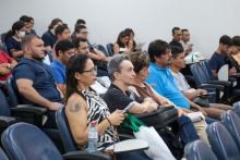 O Seminário de Cognição de Educação Matemática, iniciou na manhã desta terça-feira,24, no auditório Paulo Frente de CCSE. Foto : Sidney Oliveira/Ascom Uepa.