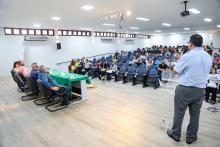O Seminário de Cognição de Educação Matemática, iniciou na manhã desta terça-feira,24, no auditório Paulo Frente de CCSE. Foto : Sidney Oliveira/Ascom Uepa.