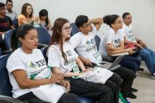 O Seminário de Cognição de Educação Matemática, iniciou na manhã desta terça-feira,24, no auditório Paulo Frente de CCSE. Foto : Sidney Oliveira/Ascom Uepa.