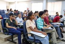 O seminário final de apresentação dos resultados do projeto Propriedade Intelectual (PI) para jovens designers foi realizado nesta  segunda-feira, 31, no auditório do Centro de Ciências Naturais e Tecnologia (CCNT), das 9h às14h. Foto: Sidney Oliveira/Ascom Uepa