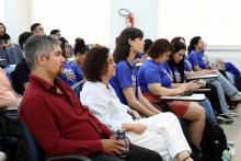 O seminário final de apresentação dos resultados do projeto Propriedade Intelectual (PI) para jovens designers foi realizado nesta  segunda-feira, 31, no auditório do Centro de Ciências Naturais e Tecnologia (CCNT), das 9h às14h. Foto: Sidney Oliveira/Ascom Uepa