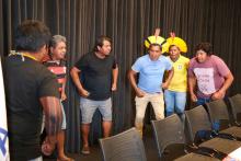 A abertura do Seminário Regional de Escuta dos Povos Indígenas sobre a criação da Universidade Indígena, foi realizado na quinta - feira, 26, na  Usina da Paz do Icuí e no campus XXII da Uepa, em Ananindeua. Foto: Sidney Oliveira/Ascom Uepa.