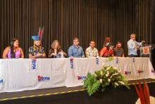 A abertura do Seminário Regional de Escuta dos Povos Indígenas sobre a criação da Universidade Indígena, foi realizado na quinta - feira, 26, na  Usina da Paz do Icuí e no campus XXII da Uepa, em Ananindeua. Foto: Sidney Oliveira/Ascom Uepa.