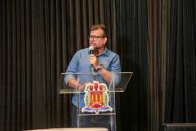 A abertura do Seminário Regional de Escuta dos Povos Indígenas sobre a criação da Universidade Indígena, foi realizado na quinta - feira, 26, na  Usina da Paz do Icuí e no campus XXII da Uepa, em Ananindeua. Foto: Sidney Oliveira/Ascom Uepa.