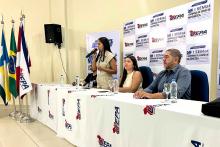 Com a finalidade de debater e refletir sobre o ensino de matemática em toda a educação básica, o Campus Vll de Conceição do Araguaia, promoveu, do dia 28 a 30 de agosto, o l SEMAT ( Simpósio de Ensino de Matemática). Toda a programação do evento foi pensada a partir dos temas das pesquisas de Trabalho de Conclusão de Curso dos discentes do 4º ano de matemática.