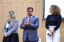 A Universidade do Estado do Pará (Uepa) participou da assinatura pública dos termos de adesão ao Pacto Interinstitucional Pró-Equidade Racial. A Assinatura ocorreu durante o evento “Estratégias Práticas para Equidade Racial”, realizado, na terça-feira,1,no Tribunal de Contas do Estado do Pará (TCE-PA), no auditório do Tribunal de Justiça do Estado do Pará, em Belém. Foto: Sidney Oliveira/Ascom Uepa