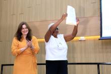 A Universidade do Estado do Pará (Uepa) participou da assinatura pública dos termos de adesão ao Pacto Interinstitucional Pró-Equidade Racial. A Assinatura ocorreu durante o evento “Estratégias Práticas para Equidade Racial”, realizado, na terça-feira,1,no Tribunal de Contas do Estado do Pará (TCE-PA), no auditório do Tribunal de Justiça do Estado do Pará, em Belém. Foto: Sidney Oliveira/Ascom Uepa