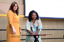 A Universidade do Estado do Pará (Uepa) participou da assinatura pública dos termos de adesão ao Pacto Interinstitucional Pró-Equidade Racial. A Assinatura ocorreu durante o evento “Estratégias Práticas para Equidade Racial”, realizado, na terça-feira,1,no Tribunal de Contas do Estado do Pará (TCE-PA), no auditório do Tribunal de Justiça do Estado do Pará, em Belém. Foto: Sidney Oliveira/Ascom Uepa