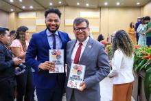 A Universidade do Estado do Pará (Uepa) participou da assinatura pública dos termos de adesão ao Pacto Interinstitucional Pró-Equidade Racial. A Assinatura ocorreu durante o evento “Estratégias Práticas para Equidade Racial”, realizado, na terça-feira,1,no Tribunal de Contas do Estado do Pará (TCE-PA), no auditório do Tribunal de Justiça do Estado do Pará, em Belém. Foto: Sidney Oliveira/Ascom Uepa