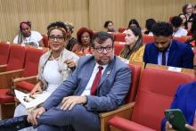 A Universidade do Estado do Pará (Uepa) participou da assinatura pública dos termos de adesão ao Pacto Interinstitucional Pró-Equidade Racial. A Assinatura ocorreu durante o evento “Estratégias Práticas para Equidade Racial”, realizado, na terça-feira,1,no Tribunal de Contas do Estado do Pará (TCE-PA), no auditório do Tribunal de Justiça do Estado do Pará, em Belém. Foto: Sidney Oliveira/Ascom Uepa