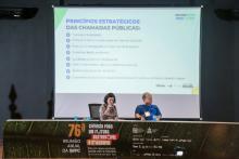 A Universidade Estadual do Pará (UEPA), participa da 76ª Reunião Anual da Sociedade Brasileira para o Progresso da Ciência (SBPC) - Na foto, a ministra da Saúde, Nísia Trindade -  Foto : Sidney Oliveira/Ascom Uepa.