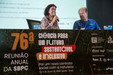 A Universidade Estadual do Pará (UEPA), participa da 76ª Reunião Anual da Sociedade Brasileira para o Progresso da Ciência (SBPC) - Na foto, a ministra da Saúde, Nísia Trindade -  Foto : Sidney Oliveira/Ascom Uepa.