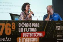 A Universidade Estadual do Pará (UEPA), participa da 76ª Reunião Anual da Sociedade Brasileira para o Progresso da Ciência (SBPC) - Na foto, a ministra da Saúde, Nísia Trindade -  Foto : Sidney Oliveira/Ascom Uepa.