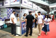 A Universidade do Estado do Pará (Uepa) marcou presença no Festival Açaí Pará - Edição COP 30, realizado nos dias 13 e 14 de junho, no Hangar Centro de Convenções, em Belém. Foto: Marília Jardim/Ascom Uepa