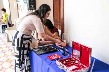 A Universidade do do estado do Pará (Uepa) realizou na manhã desta sexta-feira, 27, a VI Feira do Servidor Empreendedor. Foto: Sidney Oliveira/Ascom Uepa.