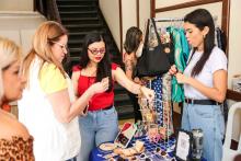 A Universidade do do estado do Pará (Uepa) realizou na manhã desta sexta-feira, 27, a VI Feira do Servidor Empreendedor. Foto: Sidney Oliveira/Ascom Uepa.