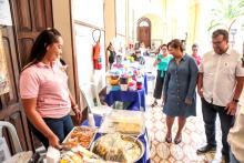 A Universidade do do estado do Pará (Uepa) realizou na manhã desta sexta-feira, 27, a VI Feira do Servidor Empreendedor. Foto: Sidney Oliveira/Ascom Uepa.