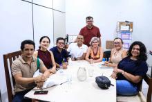 Reuniões com servidores e alunos, marcaram a visita do reitor Clay Anderson Nunes Chagas, ao campus XlV do Moju. Foto: Sidney Oliveira/Ascom Uepa.