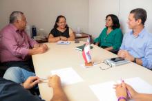Visita do senhor Luiz Alberto Rocha de Lira, coordenador geral da Coordenação Geral de Articulação de Programas e Cursos da EaD - CAPES
