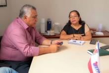 Visita do senhor Luiz Alberto Rocha de Lira, coordenador geral da Coordenação Geral de Articulação de Programas e Cursos da EaD - CAPES