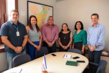 Visita do senhor Luiz Alberto Rocha de Lira, coordenador geral da Coordenação Geral de Articulação de Programas e Cursos da EaD - CAPES