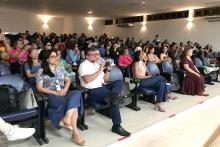 Madrigal faz apresentação em comemoração ao seu 23° aniversário. Foto: Sidney Oliveira/Ascom Uepa.