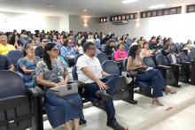 Madrigal faz apresentação em comemoração ao seu 23° aniversário. Foto: Sidney Oliveira/Ascom Uepa.