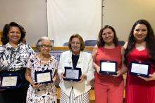 Palestras e homenagens na Semana de Enfermagem  e lançamento dos 80 anos do curso. Foto: Diane Maués (CCBS).