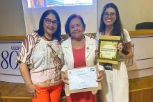 Palestras e homenagens na Semana de Enfermagem  e lançamento dos 80 anos do curso. Foto: Diane Maués (CCBS).