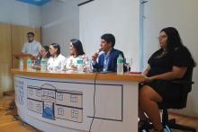 Palestras e homenagens na Semana de Enfermagem  e lançamento dos 80 anos do curso. Foto: Diane Maués (CCBS).