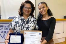 Palestras e homenagens na Semana de Enfermagem  e lançamento dos 80 anos do curso. Foto: Diane Maués (CCBS).