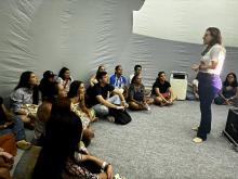 Planetário no Pavilhão Pará - Municípios na COP30