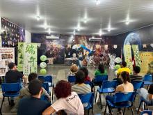Programação no Planetário, em parceria com o Instituto Confúcio na Uepa.