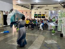 Programação no Planetário, em parceria com o Instituto Confúcio na Uepa.