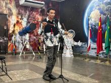 Programação no Planetário, em parceria com o Instituto Confúcio na Uepa.