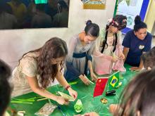 Programação no Planetário, em parceria com o Instituto Confúcio na Uepa.