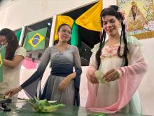 Programação no Planetário, em parceria com o Instituto Confúcio na Uepa.