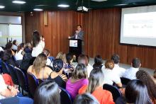 Cerimônia de assinatura do acordo entre Uepa e Hemopa. Na foto, o magnífico reitor, Clay Chagas. Foto/ Ascom Uepa.