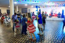 Na sexta-feira, 13, foi realizado o "Arraiá da Uepa", no clube Cassazum. Na ocasião teve disputa de miss. Foto: Sidney Oliveira/Ascom Uepa