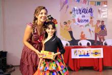 Na sexta-feira, 13, foi realizado o "Arraiá da Uepa", no clube Cassazum. Na ocasião teve disputa de miss. Foto: Sidney Oliveira/Ascom Uepa