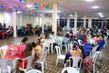 Na sexta-feira, 13, foi realizado o "Arraiá da Uepa", no clube Cassazum. Na ocasião teve disputa de miss. Foto: Sidney Oliveira/Ascom Uepa