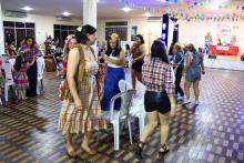 Na sexta-feira, 13, foi realizado o "Arraiá da Uepa", no clube Cassazum. Na ocasião teve disputa de miss. Foto: Sidney Oliveira/Ascom Uepa