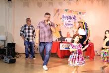 Na sexta-feira, 13, foi realizado o "Arraiá da Uepa", no clube Cassazum. Na ocasião teve disputa de miss. Foto: Sidney Oliveira/Ascom Uepa